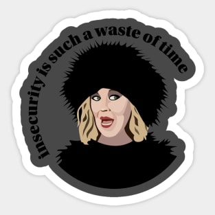 Insecure Waste Cathrine Ohara Sticker